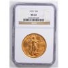 Image 1 : 1923 $20 Double Eagle Gold Coin NGC MS63