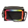 Image 1 : Louis Vuitton Mini Black Rainbow Taiga Leather Soft trunk Shoulder Bag