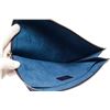 Image 8 : Louis Vuitton Blue Leather Pochette Jules PM