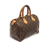 Image 3 : Louis Vuitton Brown Monogram Speedy 25 Satchel Bag