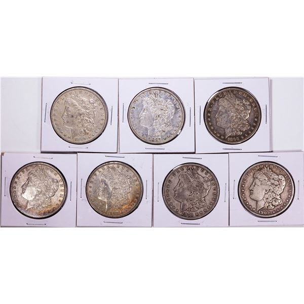 1896-1902 Morgan Silver Dollar Coin Collector's Set