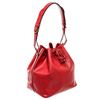 Image 2 : Louis Vuitton Red Epi Leather Petit Noe Shoulder Bag