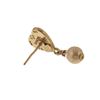 Image 6 : Chanel Black Heart CC Dangle Pearl Earrings