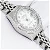 Image 4 : Rolex Quickset White Roman Diamond Bezel Datejust Wristwatch 26MM