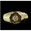 Image 2 : 0.37 ctw Diamond Ring - 14KT Yellow Gold