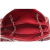 Image 8 : Chanel Red Quilted Patent Bowling Chain Shoulder Bag