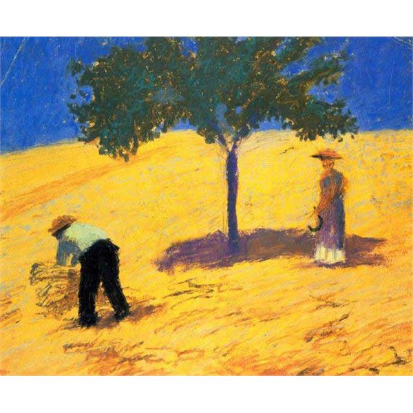 MACKE - Tree In Cornfield