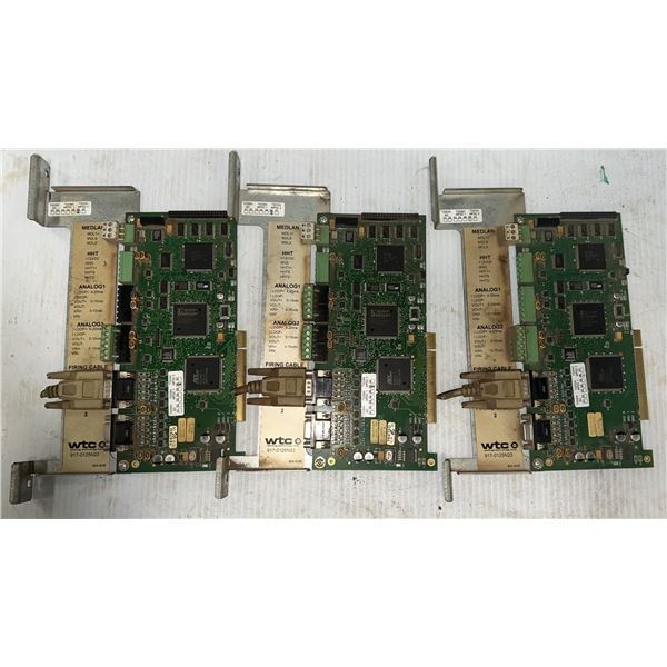 Lot of (3) wtc #917-0125N22 Medar Resistance Weld Control Boards