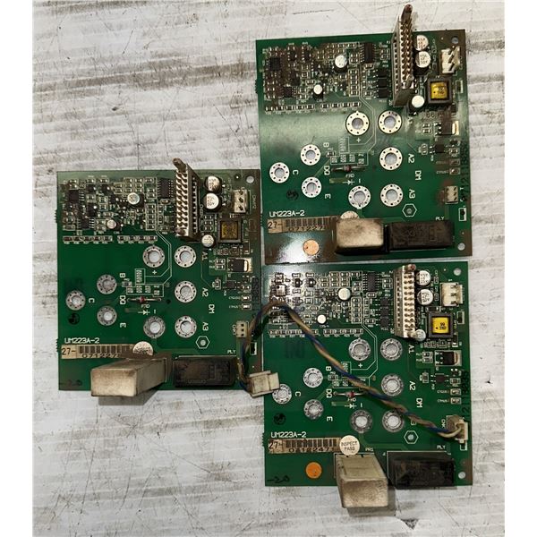 Lot of (3) Nachi #UM223A-2 Circuit Boards