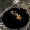 Image 2 : 14KT Yellow Gold ring with 18pt Diamond - 2.8 grams retail $750