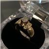 Image 2 : 14KT Yellow Gold ring with 90pt 70pt centre Diamond with appraisal report - 5.5 grams appraised valu