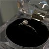 Image 2 : 10KT White Gold ring with 20pt Diamond - 1.6 grams retail $950