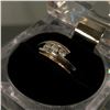 Image 2 : 10KT White Gold ring with 30pt Diamond - 2.5 grams retail $1,200