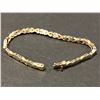 Image 2 : 14Kt Yellow Gold Bracelet with 20pt Diamond - 13.2 grams retail $2,500