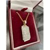 Image 3 : Michael Hill 10KT Yellow Gold pendant+chain with 1.29ct Diamond - 4.8 grams retail $3,013.35