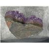 Image 2 : Genuine Natural Amethyst Heart, Retail $260
