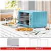 Image 2 : New Galanz Large 6-Slice True Convection Toaster Oven, 8-in-1 Combo Bake, Toast, Roast, Broil, 12â€