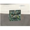 Image 1 : ONE SQUARE CUT MOISSANITE WEIGHING 13.95 CARATS APPRAISED VALUE $6,275.00   #(39)