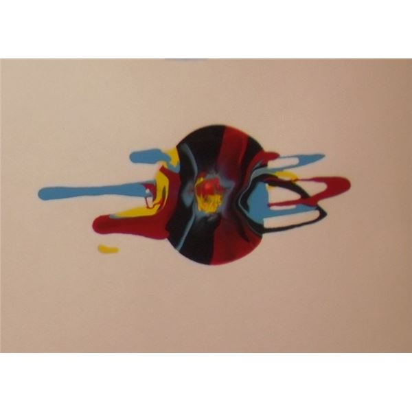 Original painting 2Planets#785 Fun by LangdonArt -IMAGINATION- peinture originale 2Mongolfières