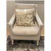 Image 2 : Contemporary Velvet Upholstered Chair