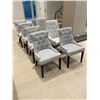 Image 2 : Set of 8 dining chairs - includes 6 beige breeze dining chairs & Elizabeth chairs