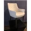 Image 2 : Sunpan - White armchair/dining chair