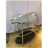 Image 2 : Global Views - Arbor Bar Cart - Nickel Finish - retails: $4,795.00