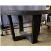 Image 2 : Restoration Hardware - Wooden round dining table - approx. 48in diameter - retails: $4500