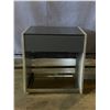 Image 1 : Contemporary nightstand - approx. 24in x 19in x 26inH