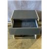 Image 2 : Contemporary nightstand - approx. 24in x 19in x 26inH