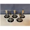 Image 1 : Set of 5 silver trumpet boys