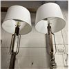 Image 2 : Set of 2 Homer table lamps - approx 34in