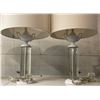 Image 2 : Set of 2 Crystal Aladdin table lamps - approx 28in tall