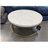 Image 1 : Harmonize Round coffee table nougat -retail $990