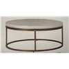 Image 2 : Harmonize Round coffee table nougat -retail $990