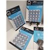 Image 2 : LOT OF 6 NEW FURNITURE/APPLIANCE FELT FEET PROTECTORS
