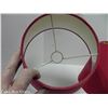 Image 3 : 2 RED LAMPSHADES