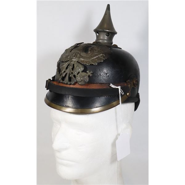 #5 WW1 IMPERIAL GERMAN SPIKED HELMET PICKELHAUBE