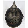 Image 2 : #5 WW1 IMPERIAL GERMAN SPIKED HELMET PICKELHAUBE