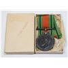 Image 1 : #7 WW2 CANADIAN DEFENCE MEDAL SILVER IN BOX
