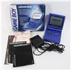 Image 1 : #9 GAME BOY ADVANCE SP SYSTEM COBALT CIB COMPLETE