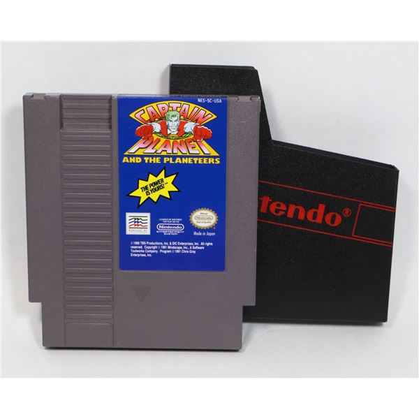 #10 NINTENDO NES GAME CAPTAIN PLANET WORKING!