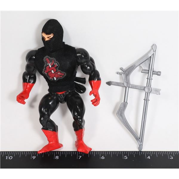 #19 MOTU NINJOR 1987 ACTION FIGURE HE-MAN W/