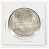 Image 1 : #34 1965  CANADIAN $1 DOLLAR SILVER VOYAGEUR COIN