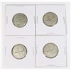 Image 1 : #50 LOT OF 4 1968 QUARTER CANADA SILVER COIN