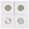 Image 2 : #52 LOT OF 4 1965 1966 QUARTER CANADA SILVER COIN