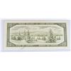 Image 2 : #101 1954 CANADIAN $20 PAPER MONEY NOTE QEII