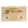 Image 1 : #117 1910 IMPERIAL GERMAN 1000 MARK PAPER MONEY