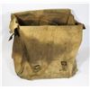 Image 2 : #138 RARE WW2 BRITISH CANADA GIANT KHAKI BAG FOR
