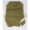 Image 2 : #144 WW2 BRITISH GAS MASK BAG E.H.P. (H) LTD 1942